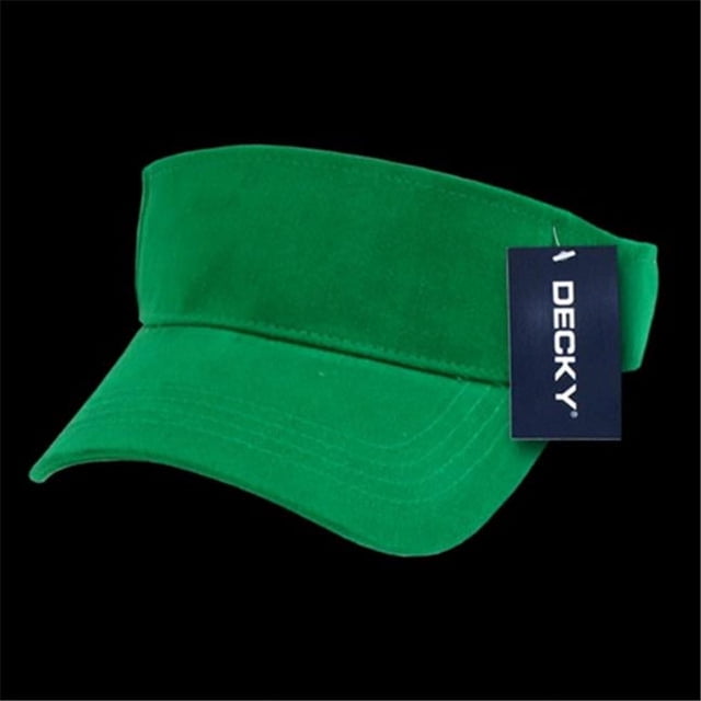 Decky 3001-KEL Sports Visor, Kelly Green