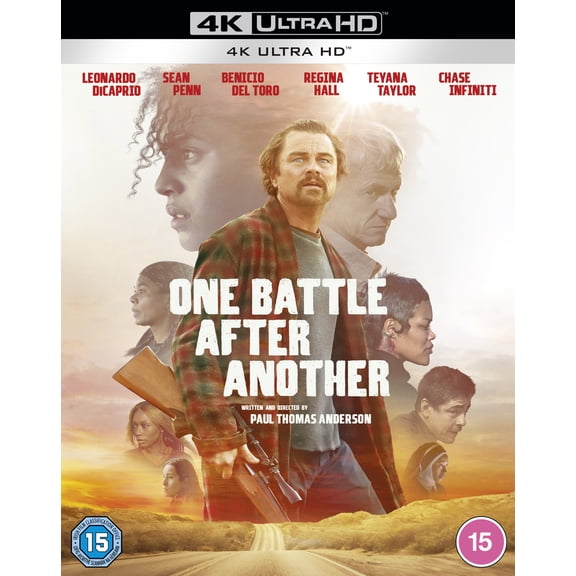 One Battle After Another (4K Ultra HD) Benicio Del Toro Sean Penn Teyana Taylor Alana Haim