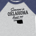 thumbnail image 4 of Inktastic Someone in Oklahoma Loves Me Boys or Girls Baby Bodysuit, 4 of 5