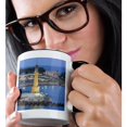 thumbnail image 2 of 3drose, Lighthouse, Alexandria, Mediterranean Sea, Egypt-af14 Dgu0181 - Darrell Gulin, 11oz Two-tone Black Mug, 2 of 6