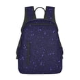thumbnail image 3 of Balery Glittering Purple Starfield Lightweight Backpack for Men and Women - Durable and Water-Resistant, Ideal for School, Work, Travel, and Everyday Use, 3 of 9