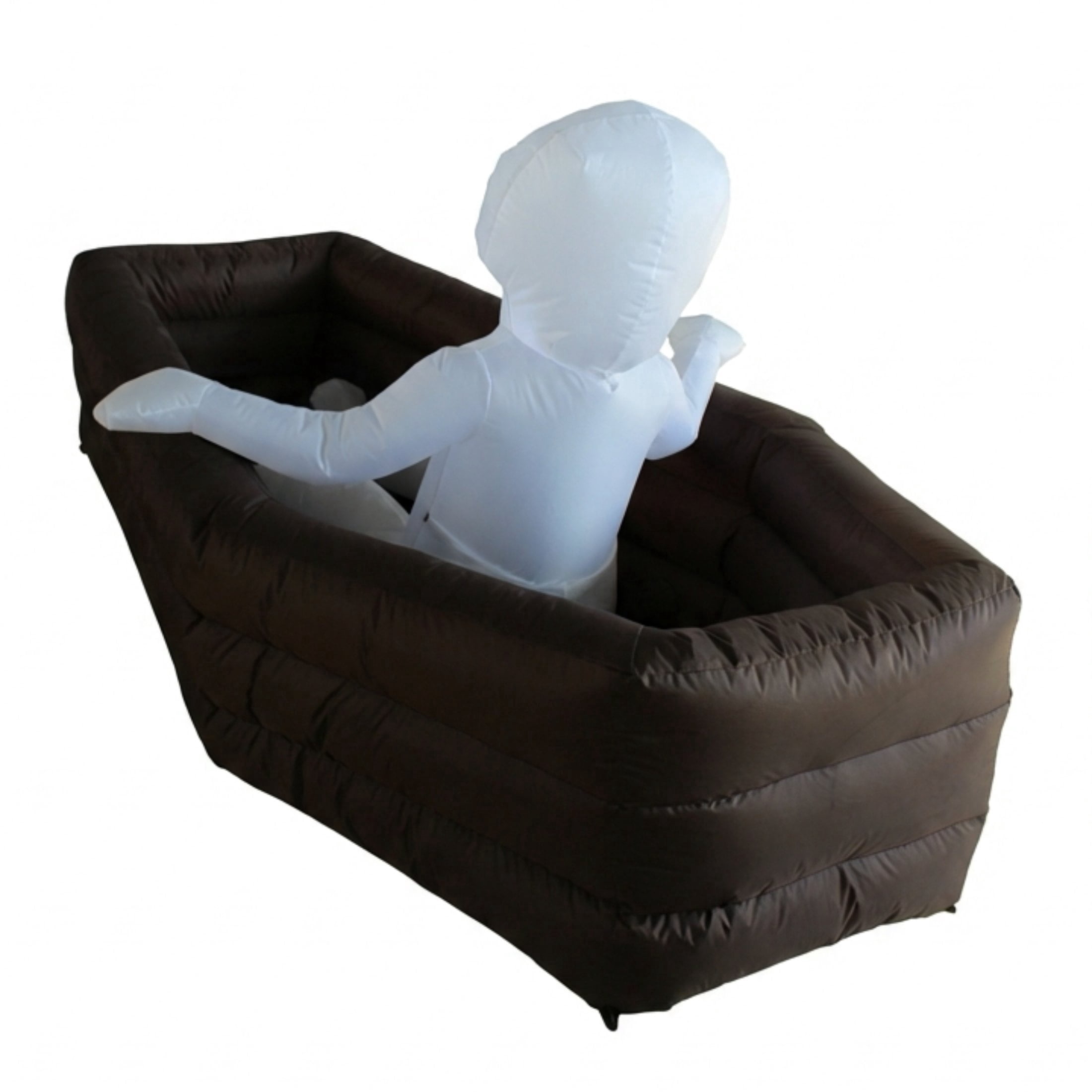Animated Rising Skeleton in Coffin Airblown Yard Inflatable, Multicolor, 5.5', Halloween by Way To Celebrate