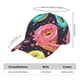thumbnail image 2 of Fotbe Donuts1 Gorro Clásico de Béisbol, Gorra Ajustable con Broche Snapback, Gorro de Exterior de Algodón Suave, 2 of 6
