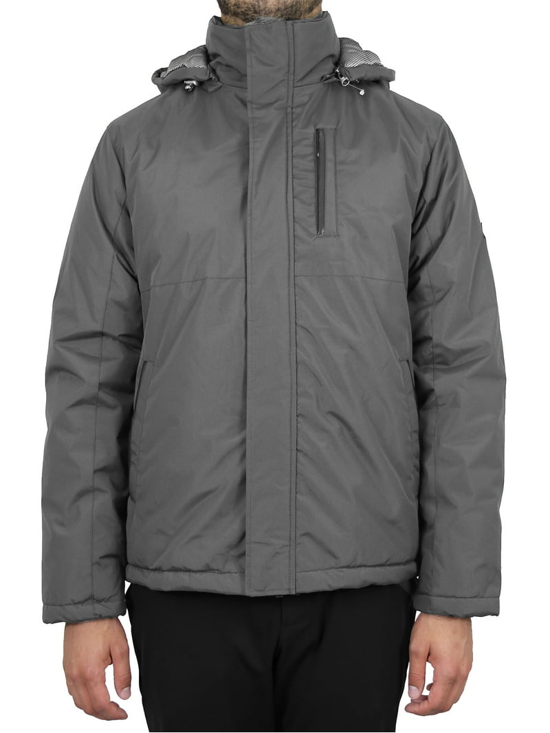 Men's Heavyweight Jacket With Detachable Hood - Walmart.com