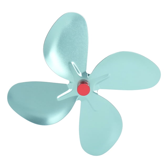 Ventilador De Estufa De 4 Aspas, Aspas De Ventilador De Estufa De Leña, Instalación Ligera, Fácil Ahorro De Energía Para Circulación De Aire Caliente En El Hogar