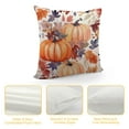 thumbnail image 4 of COMIO  Fall Pillow Covers Pumpkin Maple Leaf Flower Decorative Throw Pillow Case Autumn Thanksgiving Farmhouse Decoration for Home Couch, 4 of 5