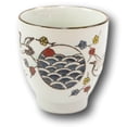 thumbnail image 3 of Pack Of 4 Japanese Sakura Cherry Blossom White Crane Ceramic Tea Cups Teacups, 3 of 5