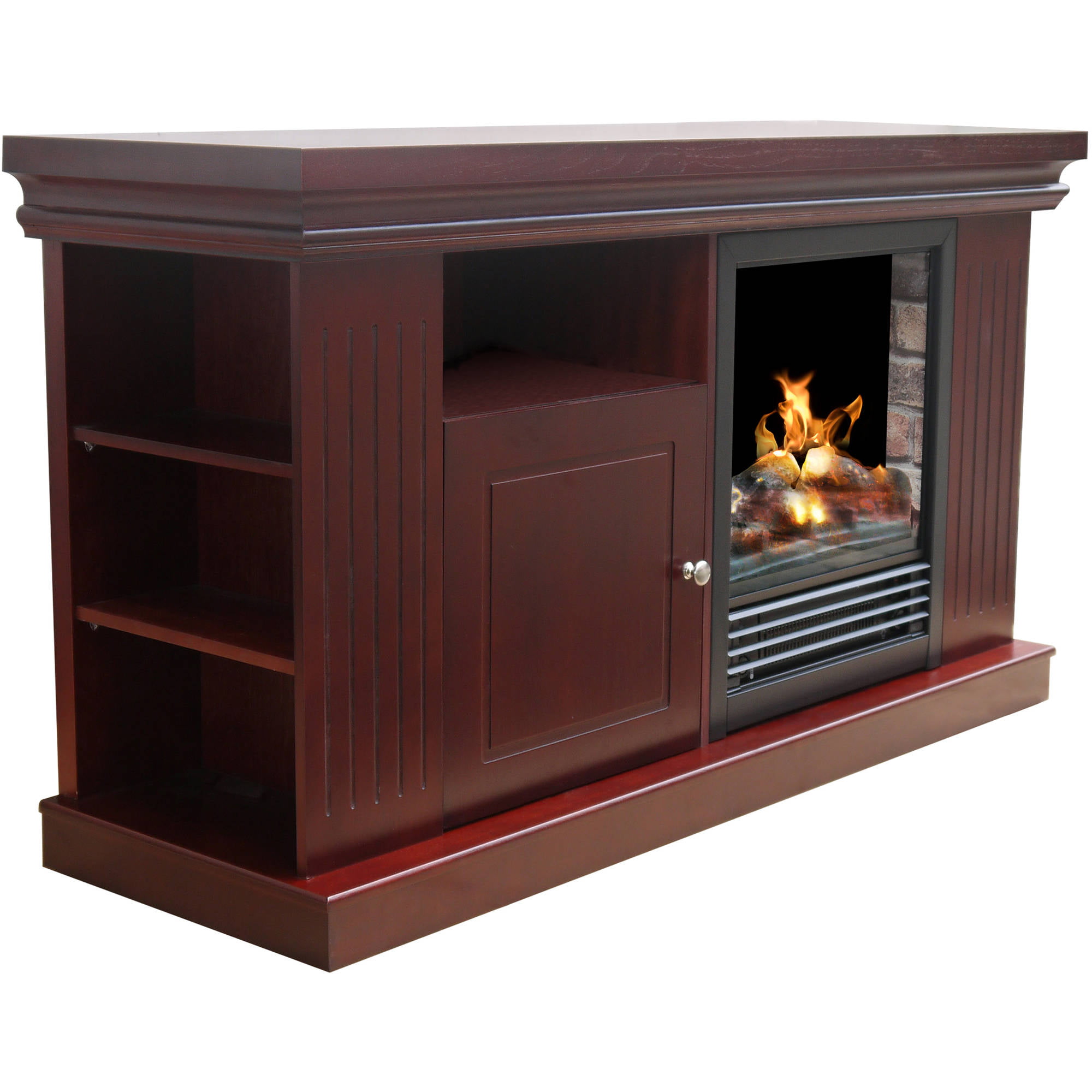 48 Inch TV Stand With Fireplace Media Console Electric Entertainment Center SALE  eBay