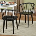 thumbnail image 2 of TMS Florence Indoor Dining Chair, Set of 2, Black, 2 of 6