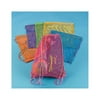 Neon Net Backpacks - Party Favors - 12 Pieces