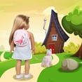thumbnail image 2 of K.T. Fancy American 18 Inch Doll Carrier Bag with Doll Clothes and Accessories, Includes Dress, Doll Backpack for 18 Inch Doll, 2 of 7