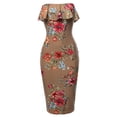thumbnail image 1 of FashionOutfit Women's Sexy Tube Midi Dress, 1 of 1