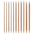 thumbnail image 1 of 5 juegos de 11 tamanos 5 pulgada (13 cm) Conjunto de agujas juego de punto de bamboo carbon izado doble punteado (2,0 mm - 5,0 mm), 1 of 1