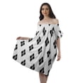 thumbnail image 1 of Moomaya Printed Poly Crepe Tunic Plus Size Womens Dresses Sleeveless Ladies Top, 1 of 6