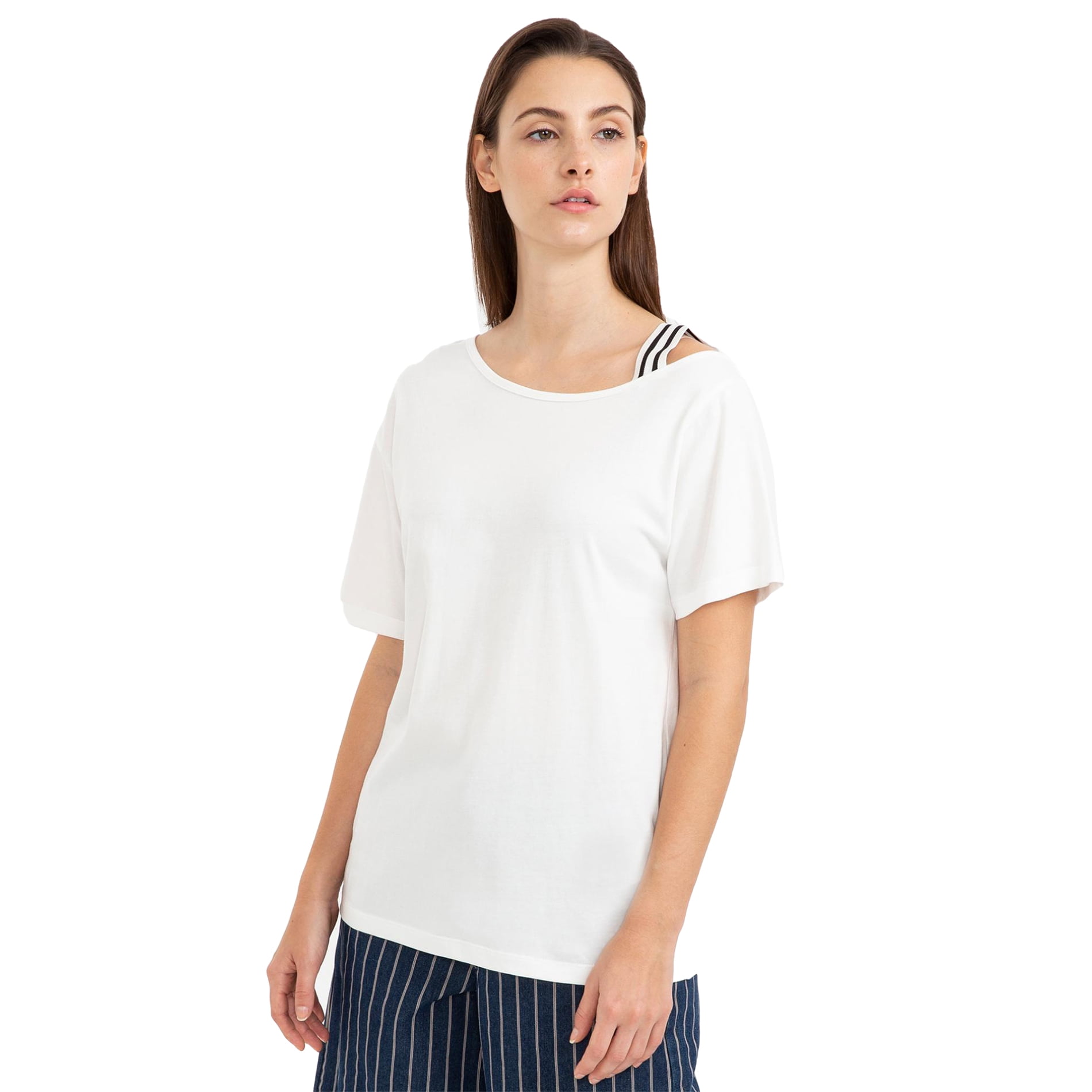Bossini bossini Womens One Shoulder Tshirt