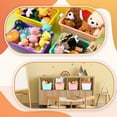 thumbnail image 4 of 36 Pcs Plastic Cubby Bins Book Bins for Classroom Bulk Classroom Organizer Toy Storage Baskets Stackable Storage Containers for Home Office School Library Nursery Playroom(Bright Color), 4 of 6
