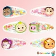 thumbnail image 5 of LUV HER Cocomelon Hair Clips For Girls, 6pc Magical Confetti Hair Clips with Favorite Cocomelon Character Charms, Ages 3+, 5 of 8