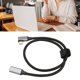 thumbnail image 4 of Cable USB C A USB C 3.1 Gen 2 ángulo Recto 90 Grados Macho A Hembra 100W 20V 5A Carga 4K 60Hz Cable De Alta Velocidad 10Gbps, 4 of 7