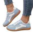 thumbnail image 3 of Women's Soft Sole Sneakers with Round Toe for Casual Comfort in Spring and Fall Outdoor Wear, 3 of 6
