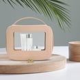 thumbnail image 1 of Neceser de maquillaje portátil Yinane organizador impermeable de transporte transparente Rosado, 1 of 7