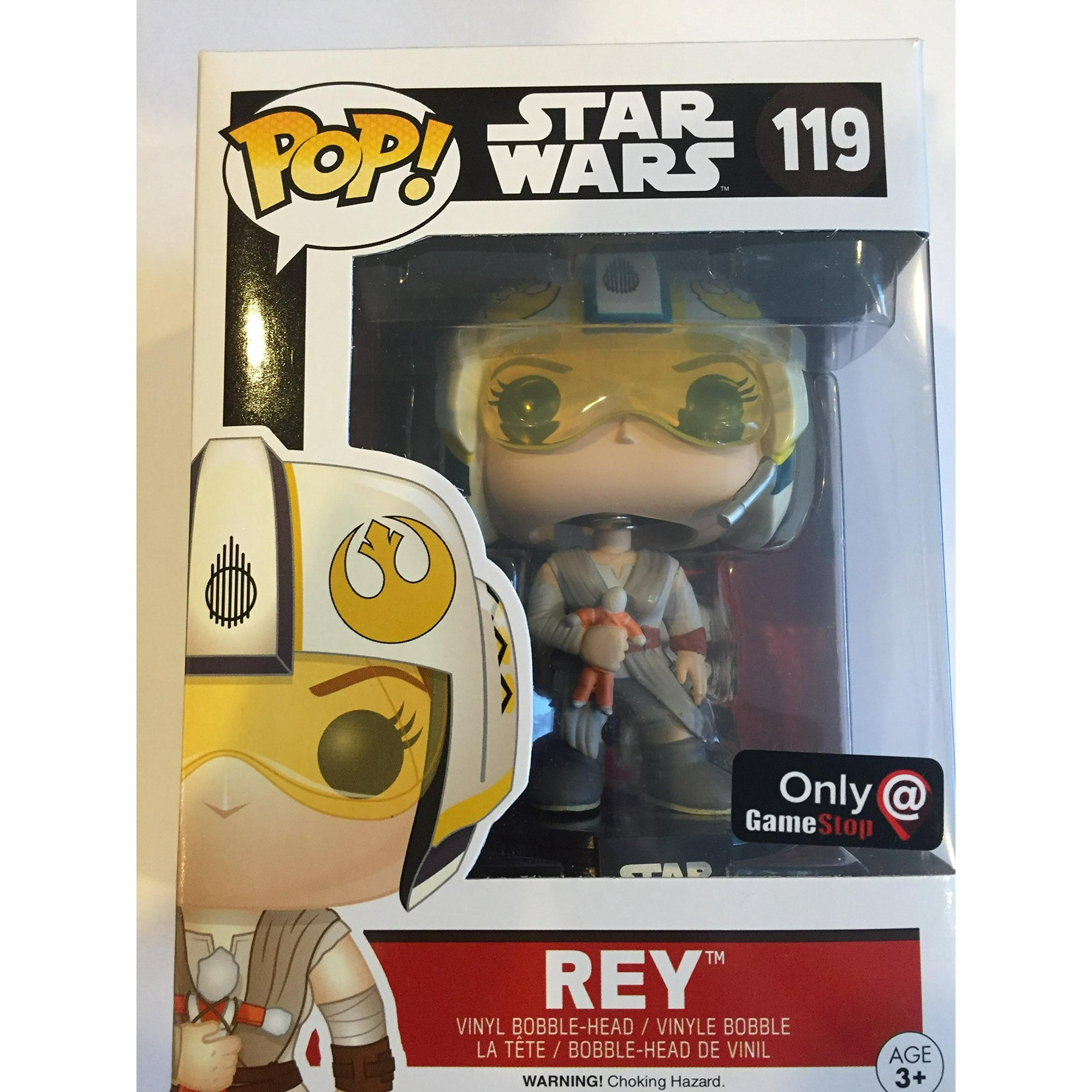 Star Wars Rey w X Wing Helmet Pop Vinyl 119 Ozzie Collectables
