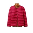 thumbnail image 1 of iHPH7 Vestes Matelassées pour Femmes Vêtements Chauds pour Femmes Doudoune Femmes Vestes Chaudes pour Femmes Pardessus pour Femmes Vestes Matelassées Vêtements d'Extérieur pour Femmes Rouge G, 1 of 2