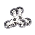 thumbnail image 3 of JISADER 2PCs Trolley Triangular Wheels Staircase Climbing Wheels Stainless Steel -wheel Diameter 9 Cm Anti -slip Replacement for Laundry, 3 of 9