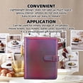 thumbnail image 3 of Mini Photo Album, PU and PVC Photo Album Small Photo Album with 256 Pockets for Photos, 3 of 7