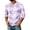 B 29#, variant on Christmas Men Crew Neck Tee Snowflake Print 3/4 Sleeve Buffalo Plaid Outfit Loose Fit Skin‑friendly Retro Tops for Party Festive B S