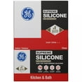 thumbnail image 4 of GE Supreme Silicone Kitchen & Bath Sealant, Pack of 1, Clear 10.1 fl oz Cartridge, 4 of 15