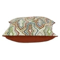 thumbnail image 3 of Nassau Collection Handcrafted Geometric Pattern Stitch Throw Pillow - 18" - Multicolor, 3 of 6