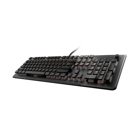 ROCCAT - Vulcan II Max Full-size Wired Keyboard with Optical Titan Switch, RGB Lighting, Aluminum Top Plate and Palm Rest - Black
