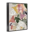 thumbnail image 4 of Playful Flower Bouquet Black Framed Giclee Art, design by Annabelle Hall, 4 of 9