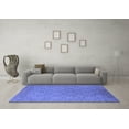 thumbnail image 3 of Ahgly Company Indoor Rectangle Oriental Blue Industrial Area Rugs, 6' x 9', 3 of 4