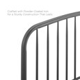 thumbnail image 3 of Nova Queen Metal Headboard - Gray, 3 of 4