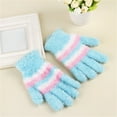 thumbnail image 1 of Winter New Ladies Fingerless Knitted Warm Half Finger Wool Gloves, 1 of 9