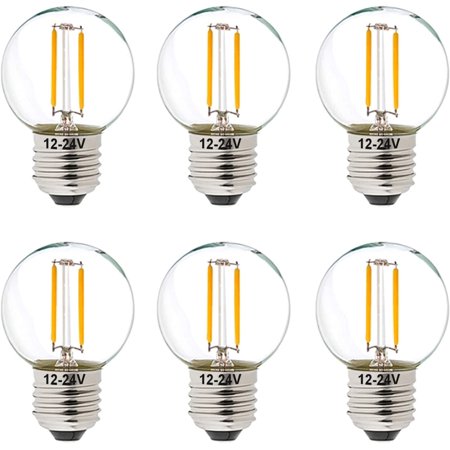 DC AC 12 Volt 24 Volt Light Bulb LED 1W 12V-24V Low Voltage Filament ...