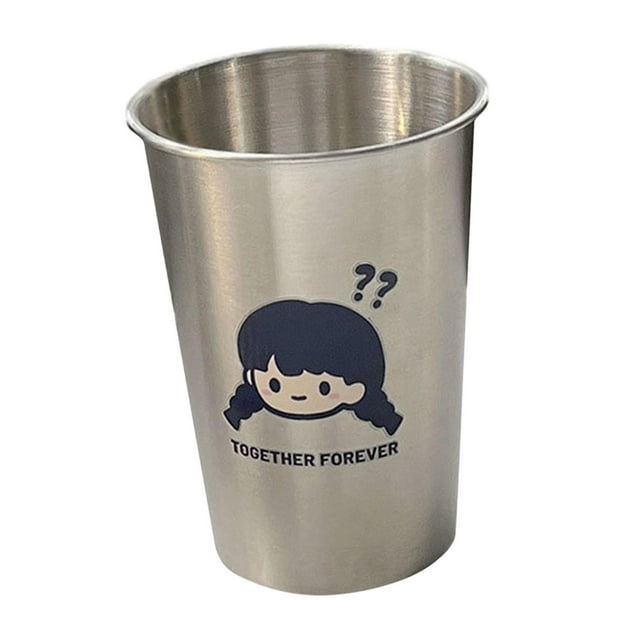Vaso para cepillo de dientes, enjuague bucal y almacenamiento para adultos, niñas, niños y parejas. Chica