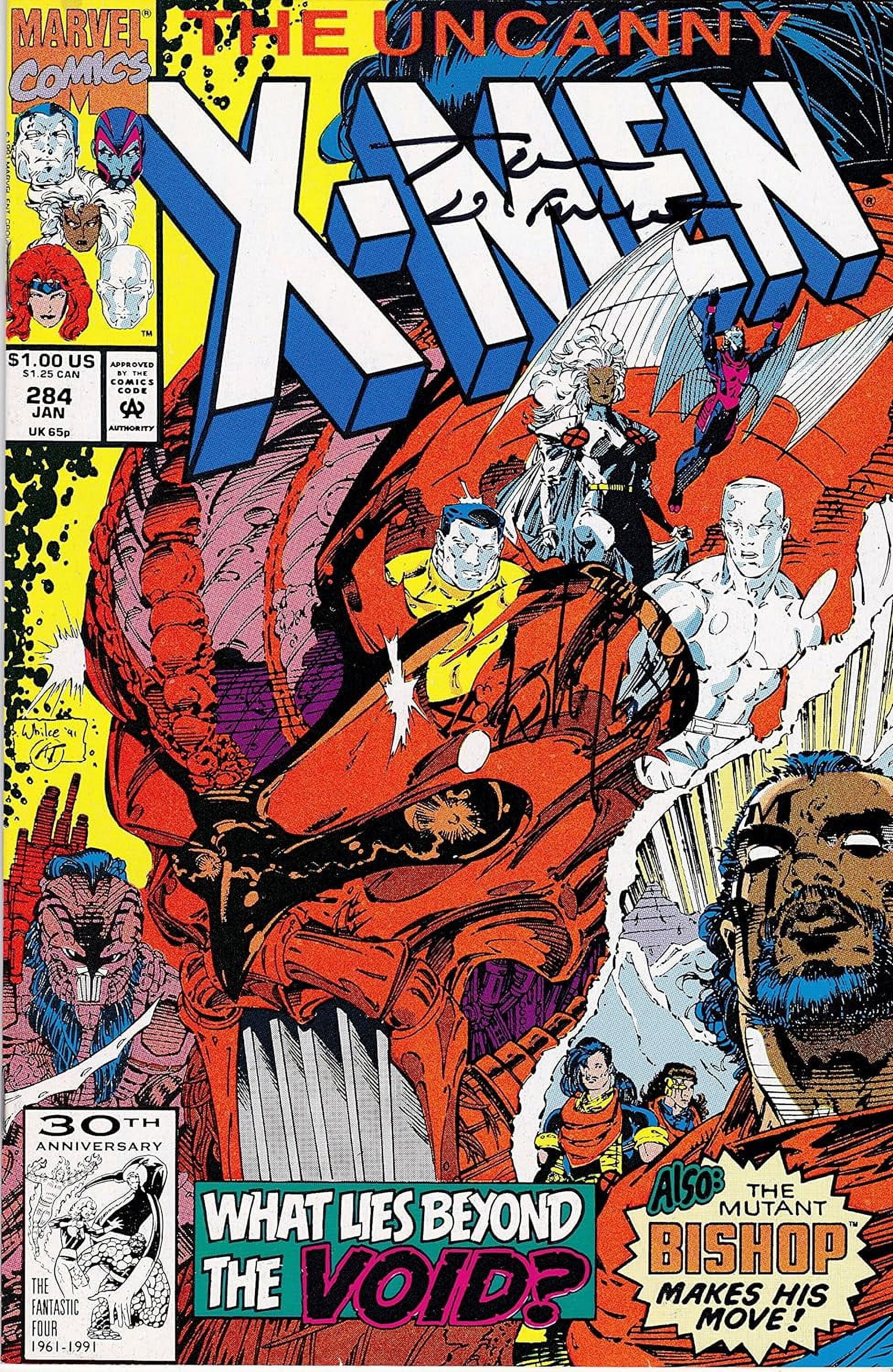 X-Men #284 NM Signed Tom Defalco and Whilce Portacio