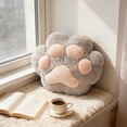 thumbnail image 6 of Cat Paw Pillows, Throw Pillows for Couch & Bedding, Soft Plush Paw Shaped Sofa Cushion for Home Office, Comfortable, Breathable, Lightweight, 16 inch Decorative Throw Pillows, 6 of 7