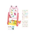 thumbnail image 6 of Double Side Magnetic Drawing Easel With Cartoon Frogs Design Triangle Stand For Kid Creative Art Doodling Board Craft To, 6 of 11