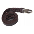 thumbnail image 3 of 1 Collar Y Correa De Cuero Suave Para Perros En Cadena Trenz, 3 of 3