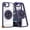 Purple, variant on Phone Case Cover for Apple iPhone 17E /iPhone 16E Clear Transparent Back Hybrid with Rotating Ring Stand, MagSafe Compatible Shockproof Slim TPU PC (Green)