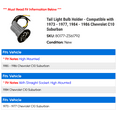 thumbnail image 2 of Tail Light Bulb Holder - Compatible with 1973 - 1977, 1984 - 1986 Chevy C10 Suburban 1974 1975 1976 1985, 2 of 2