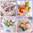 thumbnail image 4 of 80pcs Removable Lining Paper Tissue Flower Bouquet Wrapping Paper 11.4in Floral Wrapping Cotton Sheets for Florist Packaging Gift White, 4 of 6