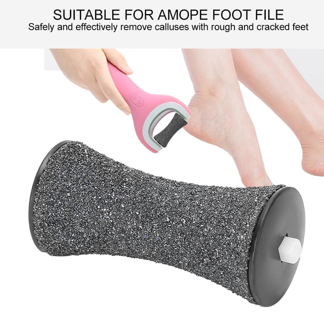 Domqga Foot File Roller Head,Foot File Roller Head Replacement Electric Callus Remover Accessories For Amope Pedicure Machine,Callus Remover Roller Heads