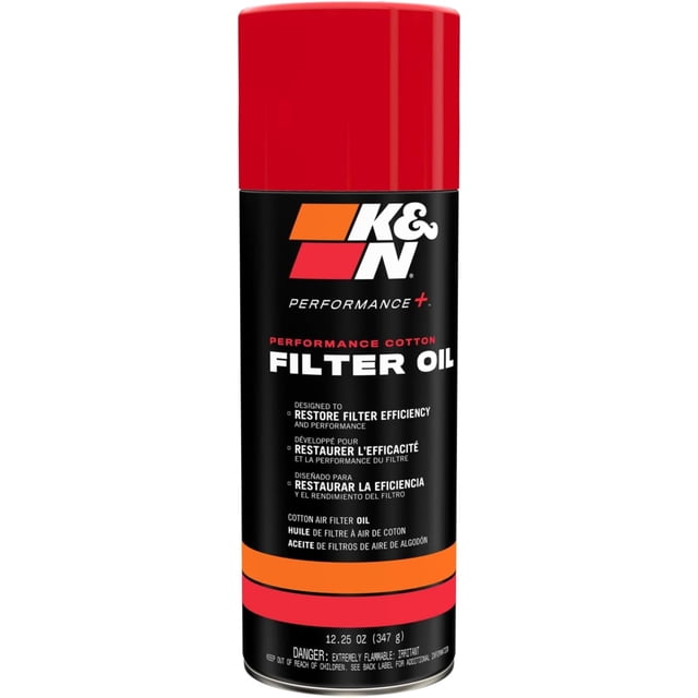 Aceite de filtro de aire K&N Aerosol 347 g (12,25 oz) para filtros de aire K&N