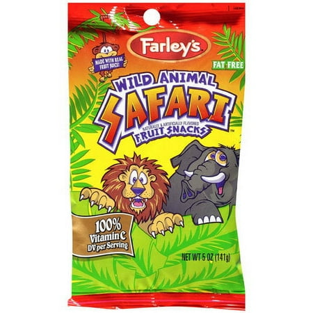 Farley's: Wild Animal Safari Fruit Snacks, 5 oz