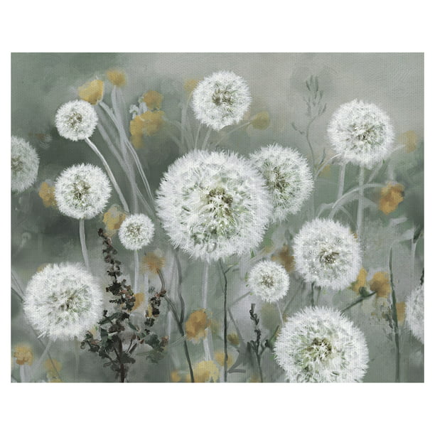Masterpiece Art Gallery Wild Wishes Dandelion by Studio Arts Canvas Art  Print 22\