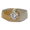thumbnail image 1 of Designer Jewelry R756 Mens High Quality Cubic Zirconia Stone Rings, 1 of 1